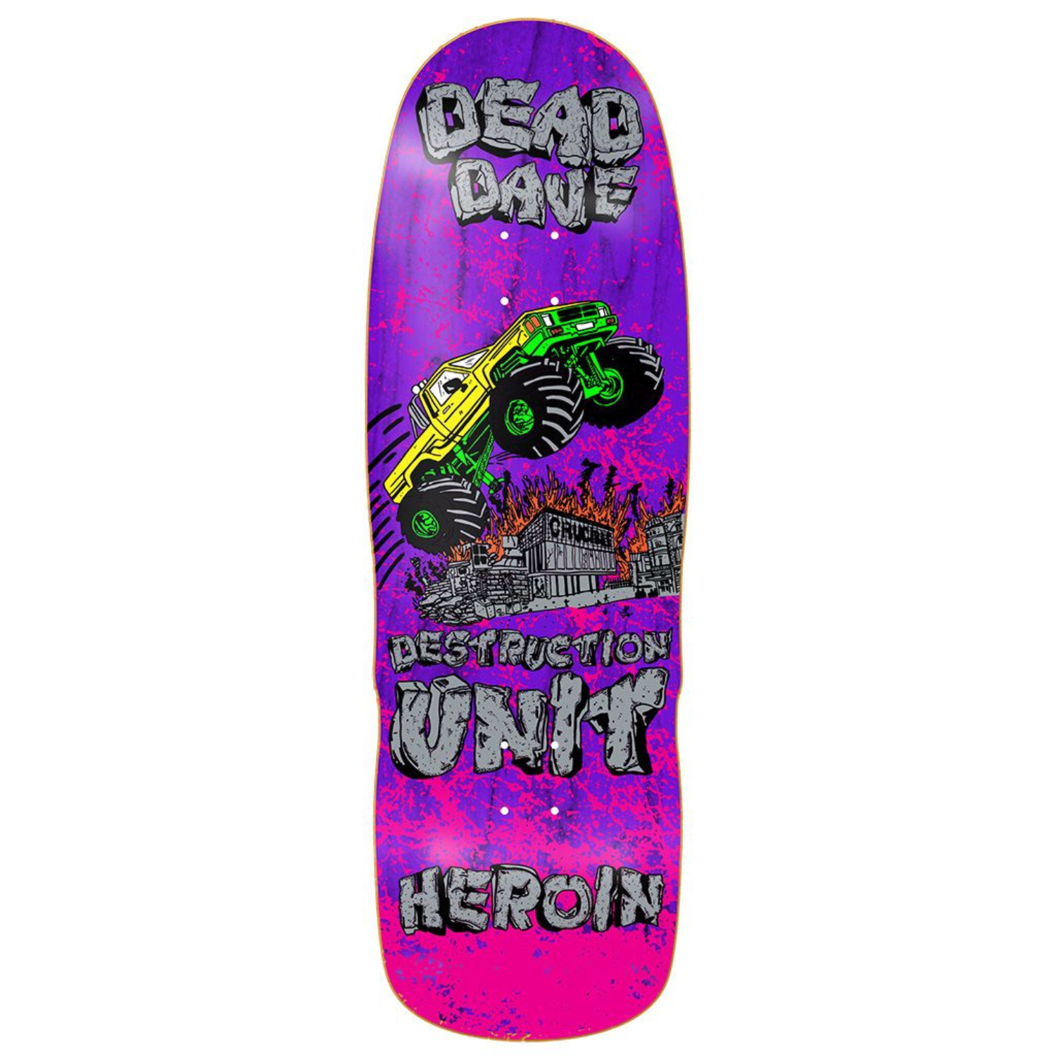Heroin Dead Dave Knock Off Skateboard Deck