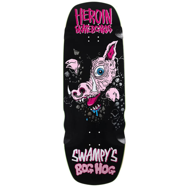 Heroin Swampy's Bog Hog Wheel Wells Shaped Deck