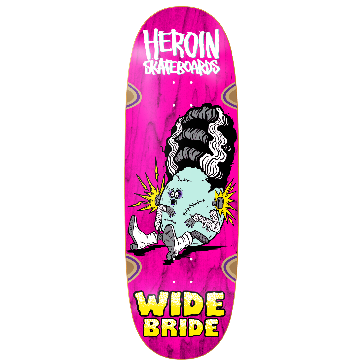 Heroin Wide Bride Skate Deck