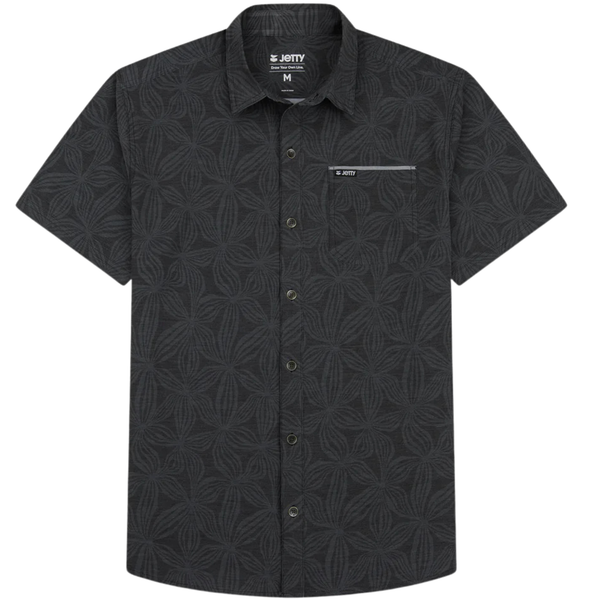 Jetty Garwood Woven SS Button Up Shirt - Men's
