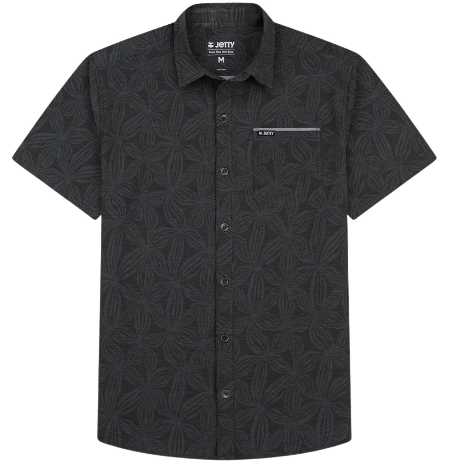 Jetty Garwood Woven SS Button Up Shirt - Men's