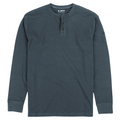 Jetty Seabed Waffle Henley Long Sleeve - Men's