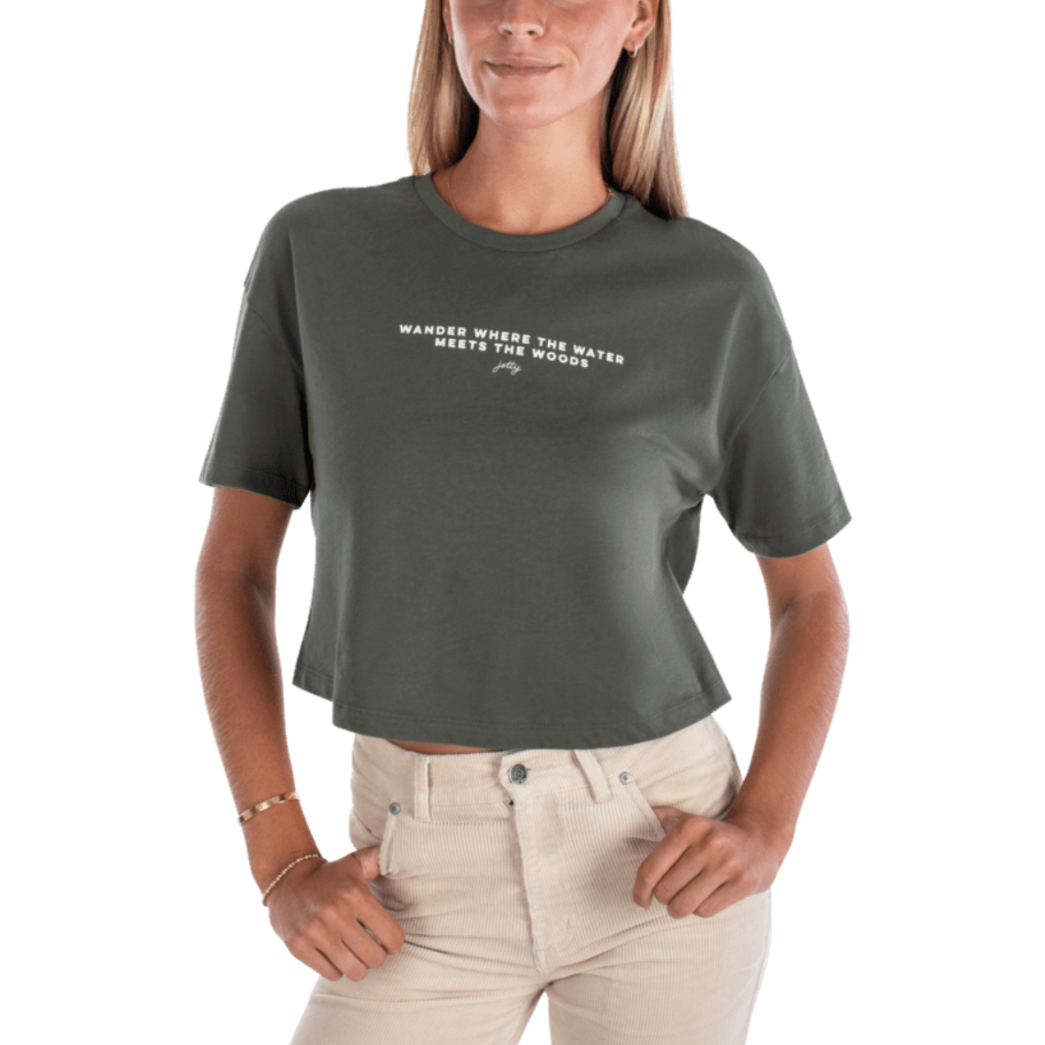 Jetty Water and Woods Tee - Women's