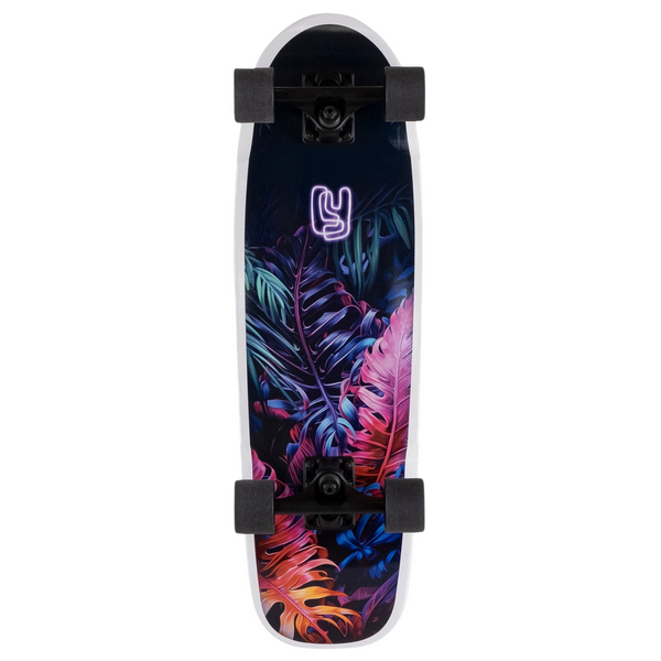 Landyachtz Dinghy Blunt Tropical Night 28.5" Cruiser Complete Skateboard