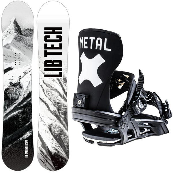 Lib Tech Cold Brew 2024 + Bent Metal Axtion 2024 - Snowboard Package