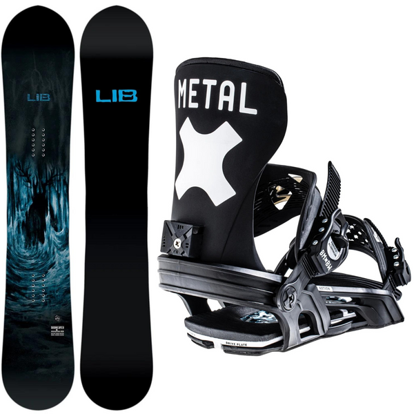 Lib Tech Skunk Ape II 2024 + Bent Metal Axtion 2024 - Snowboard Package