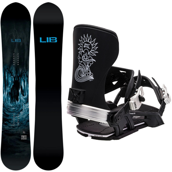 2024 Lib Tech Skunk Ape II Snowboard + 2024 Bent Metal Transfer Bindings Snowboard Package
