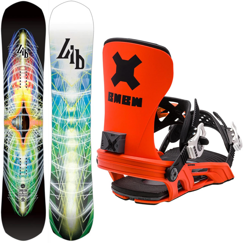 Lib Tech T.Rice Pro 2024 + Bent Metal Axtion 2024 - Snowboard Package