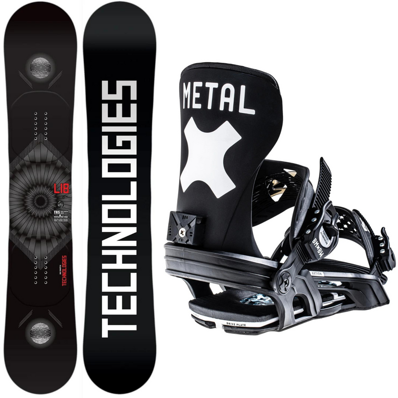 Lib Tech TRS 2024 + Bent Metal Axtion 2024 - Snowboard Package