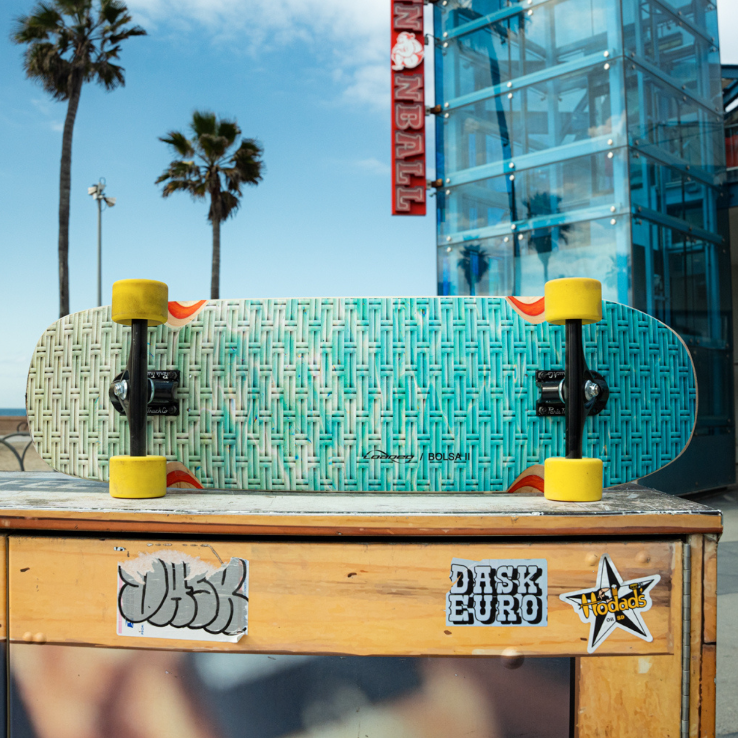 Loaded Boards Bolsa II Hybrid Cruiser Complete Skateboard