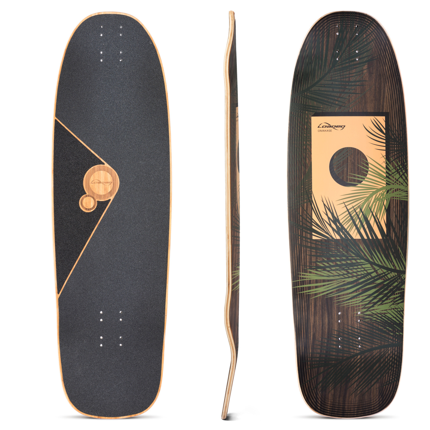 Loaded Omakase Palm Longboard Complete