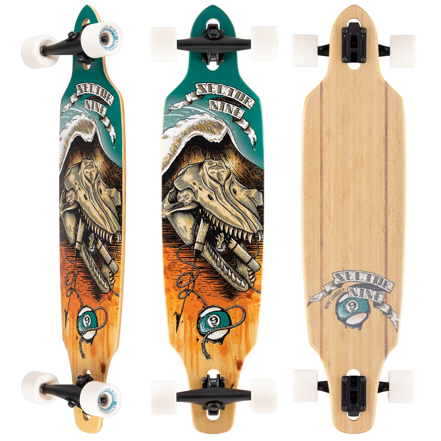 Sector 9 Mini Lookout Wreckage Longboard