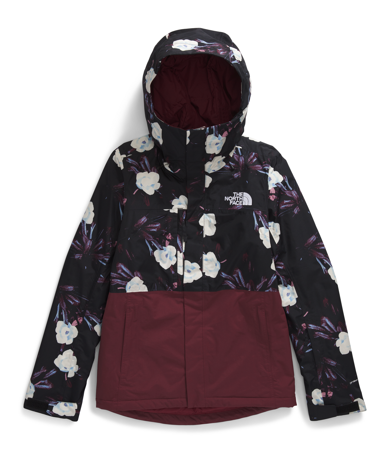 TNF Black Winter Flowers Print/Alpine Plum