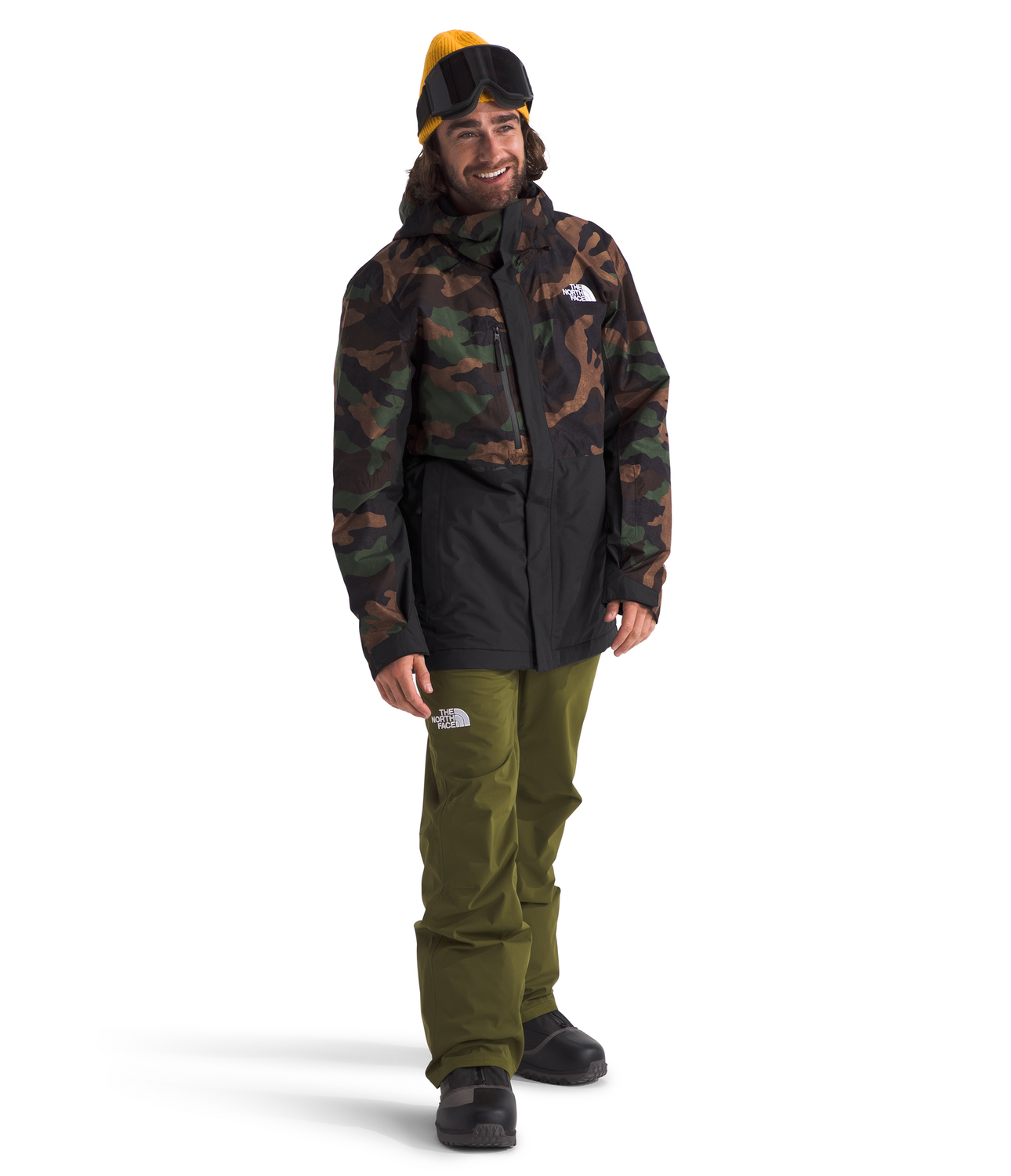 TNF Black Camo/Asphalt Grey