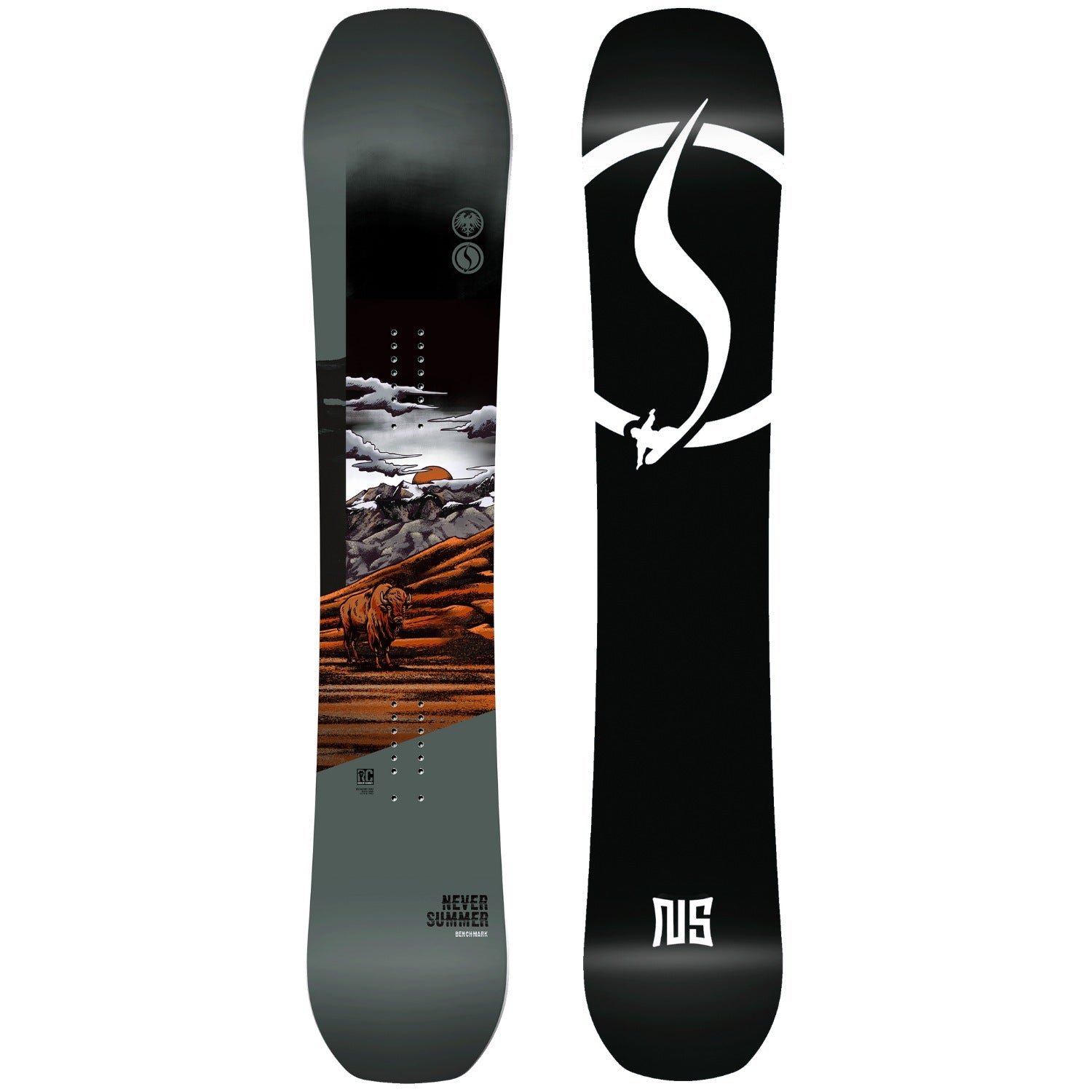 Never Summer Benchmark Snowboard 2026 - Men's