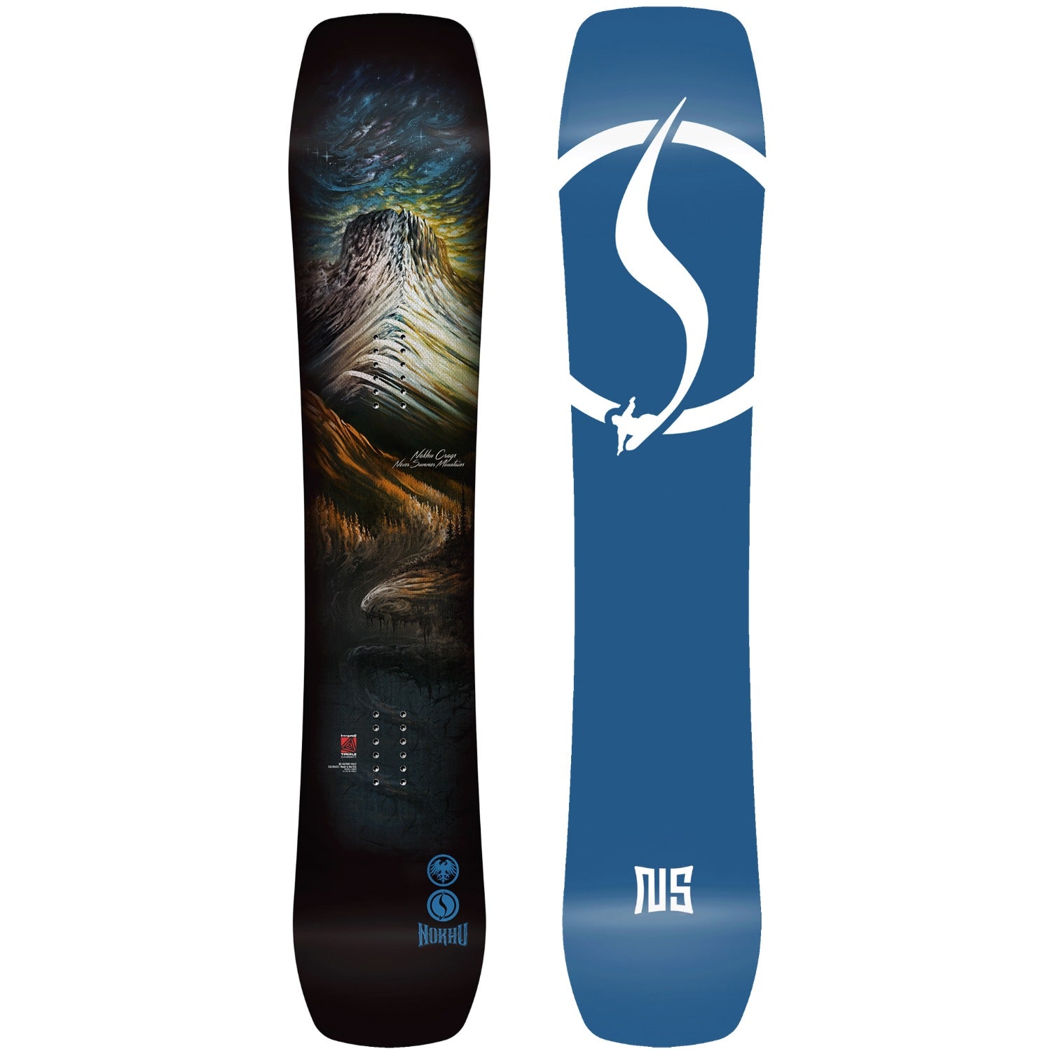 Never Summer Nokhu Drag Free Snowboard 2026 - Men's