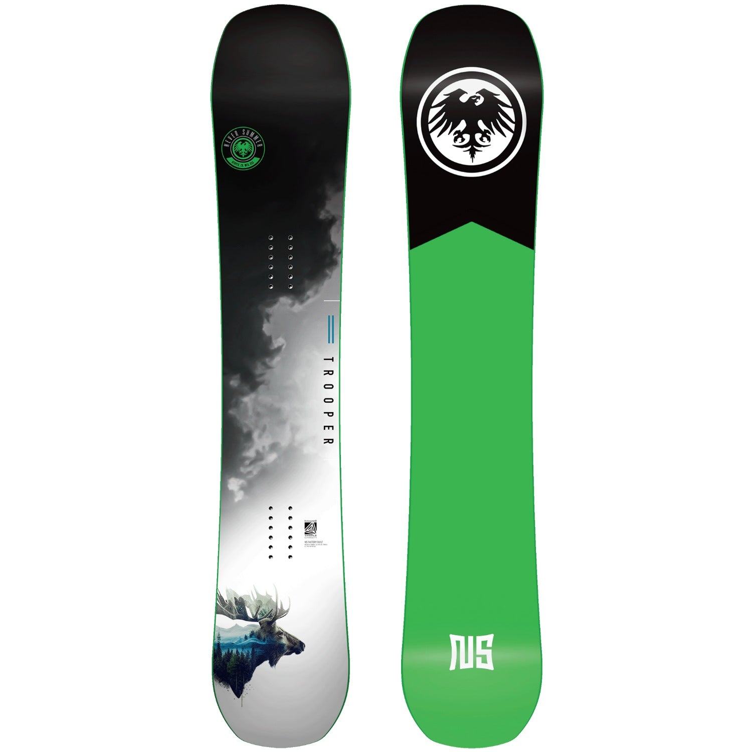 Never Summer Trooper Snowboard 2026 - Men's
