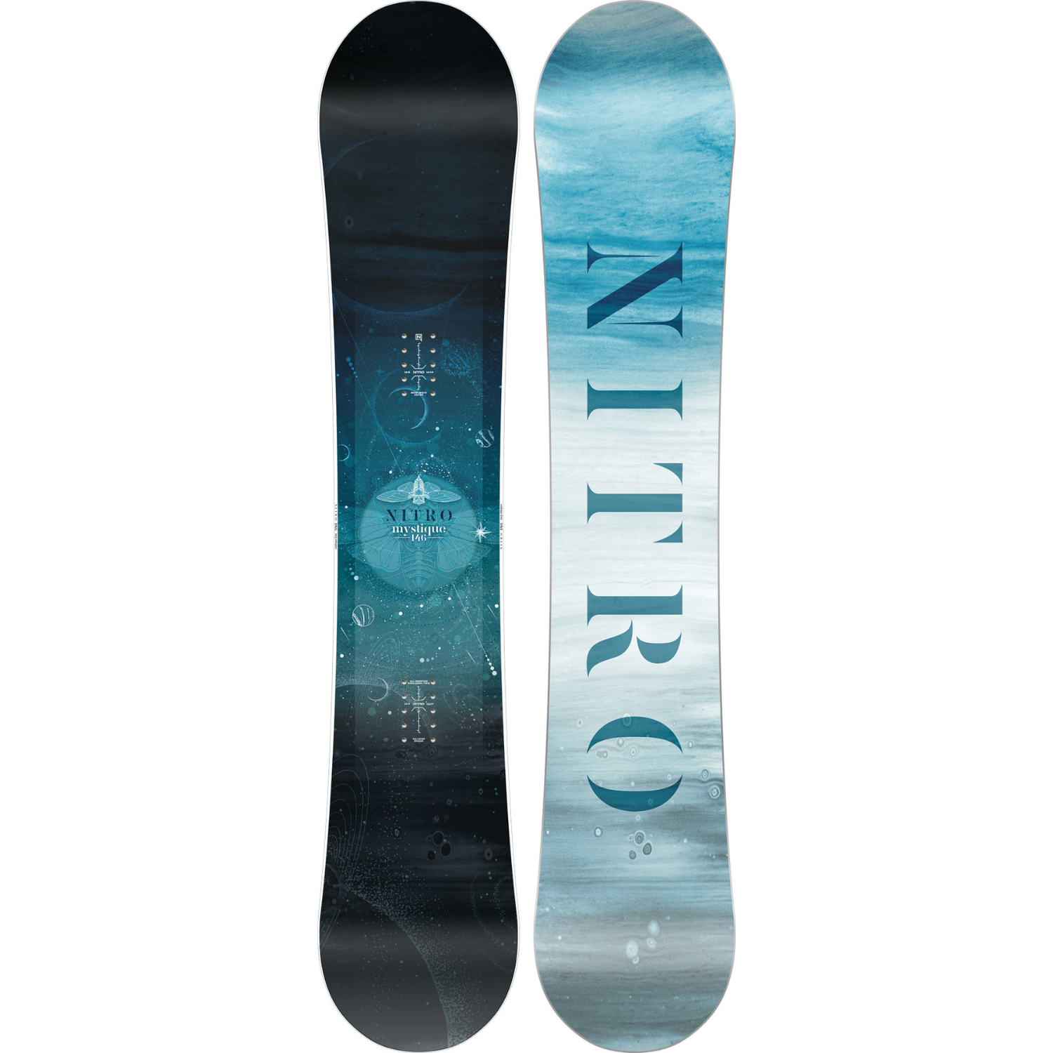 2026 Women's Nitro Mystique Snowboard - Graceful Rides