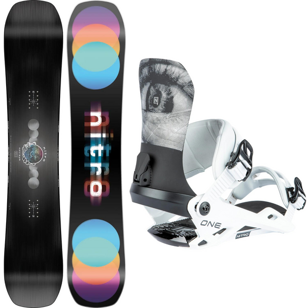Nitro Optisym 2024 + Nitro One 2024 - Snowboard Package