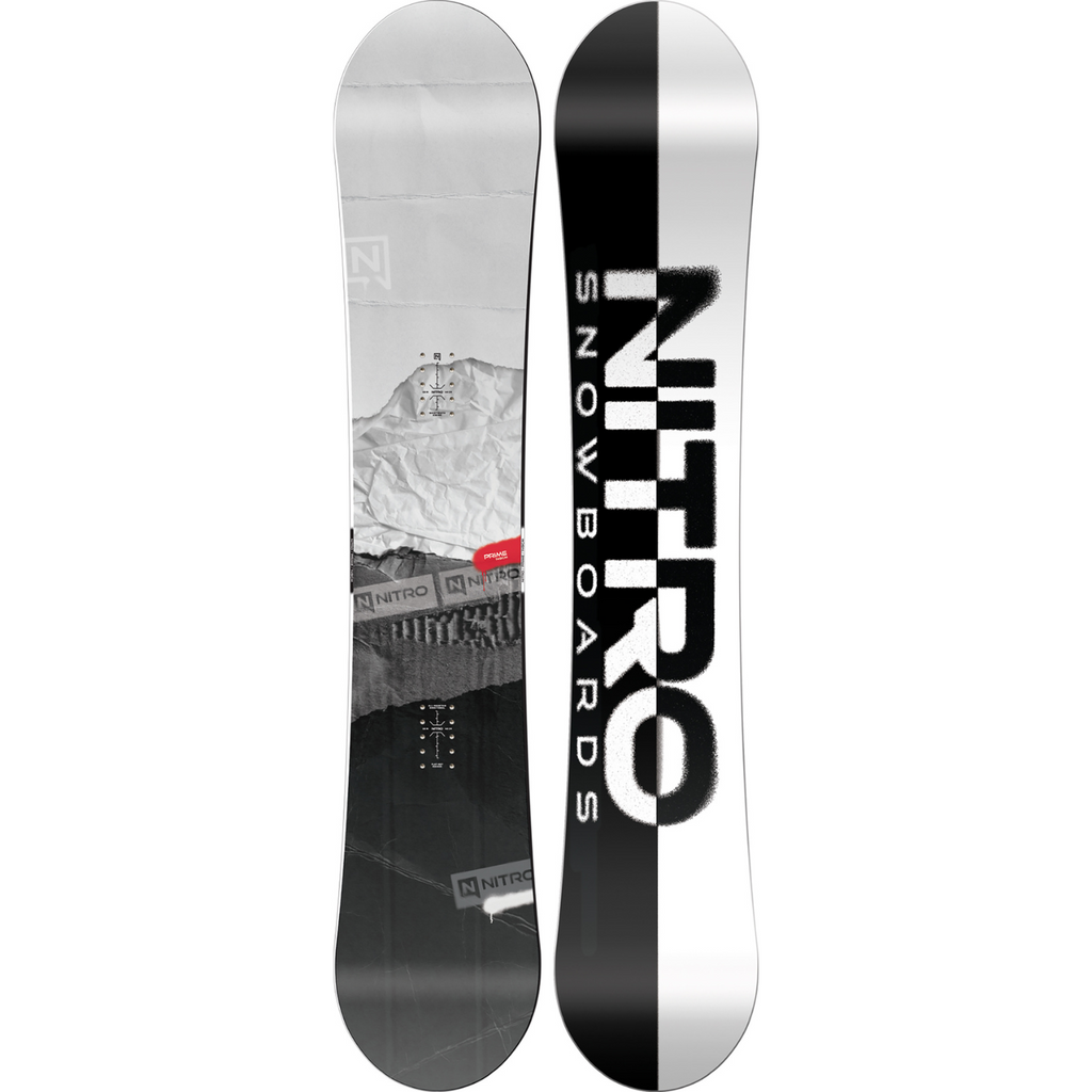 nitro fishtail snowboard 2025 Nitro Prime Raw Snowboard