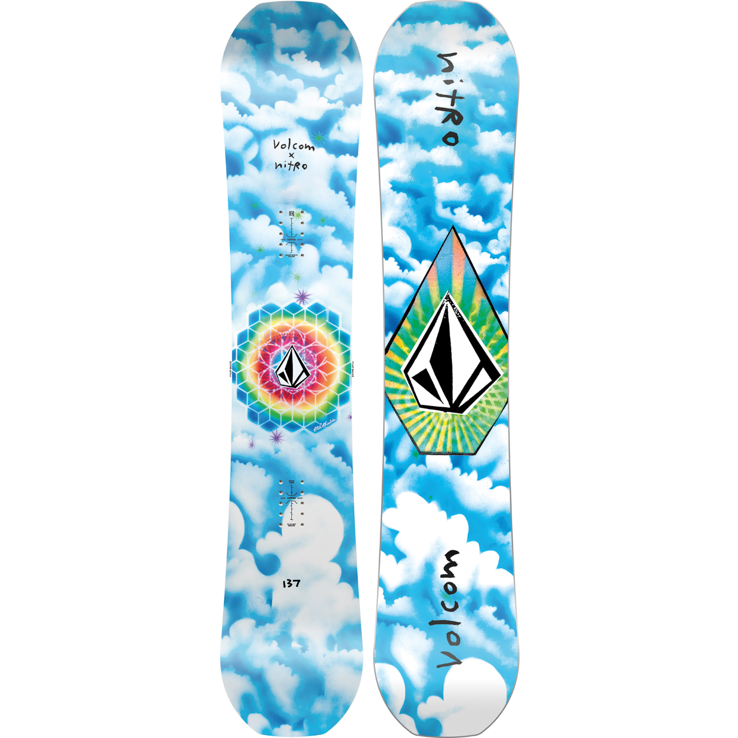 2024 Nitro Ripper Youth x Volcom Snowboard