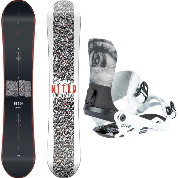 Nitro T1 x FFF 2024 + Nitro One 2024 - Snowboard Package