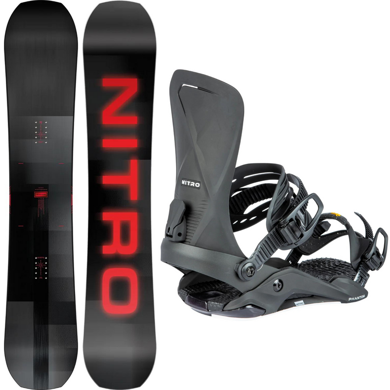 Nitro Team Pro 2024 + Nitro Phantom 2024 - Snowboard Package