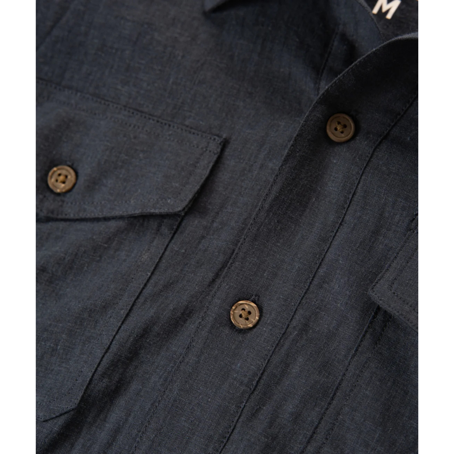 Jetty Noah Long Sleeve Linen Shirt - Men's