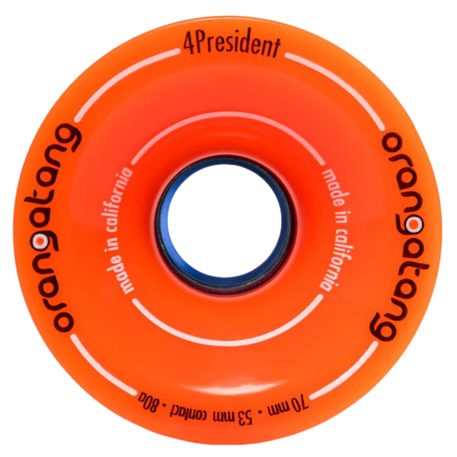 Orangatang 70mm 4President 80a Wheels