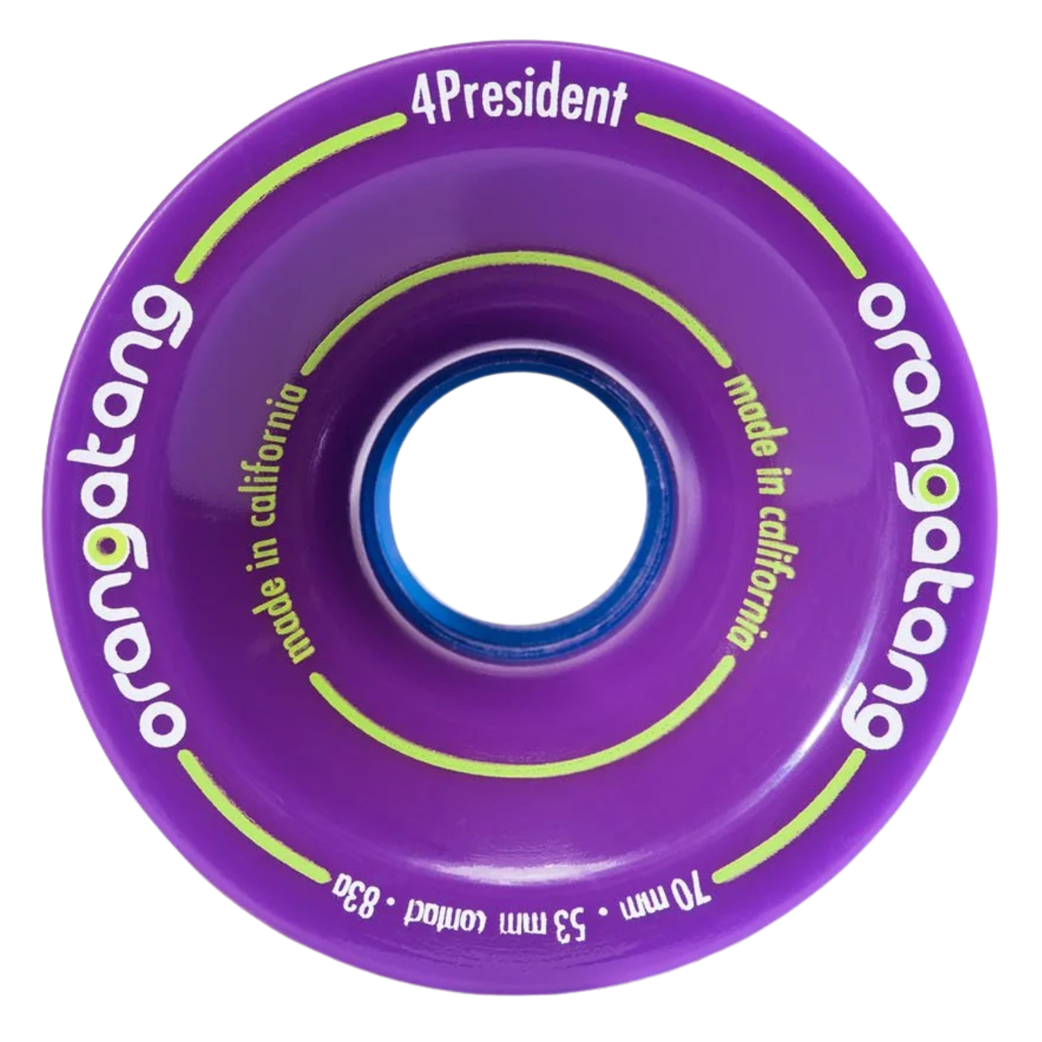 Orangatang 70mm 4President 83a Wheels