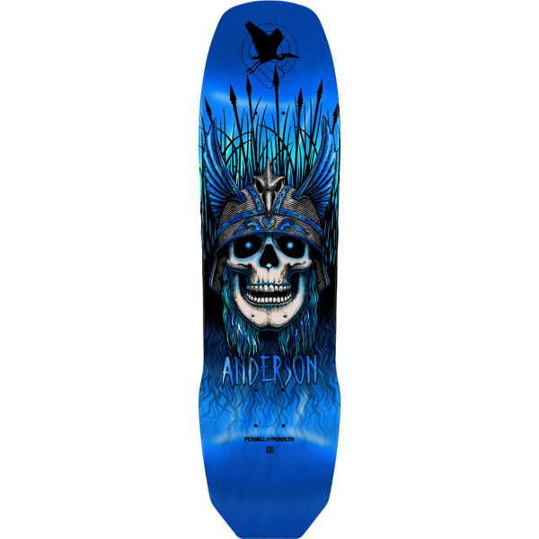 Powell Peralta Andy Anderson Heron Blue Foil Deck