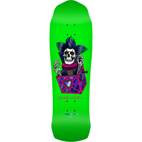 Powell Peralta Chris Hiett Skull Skateboard Deck