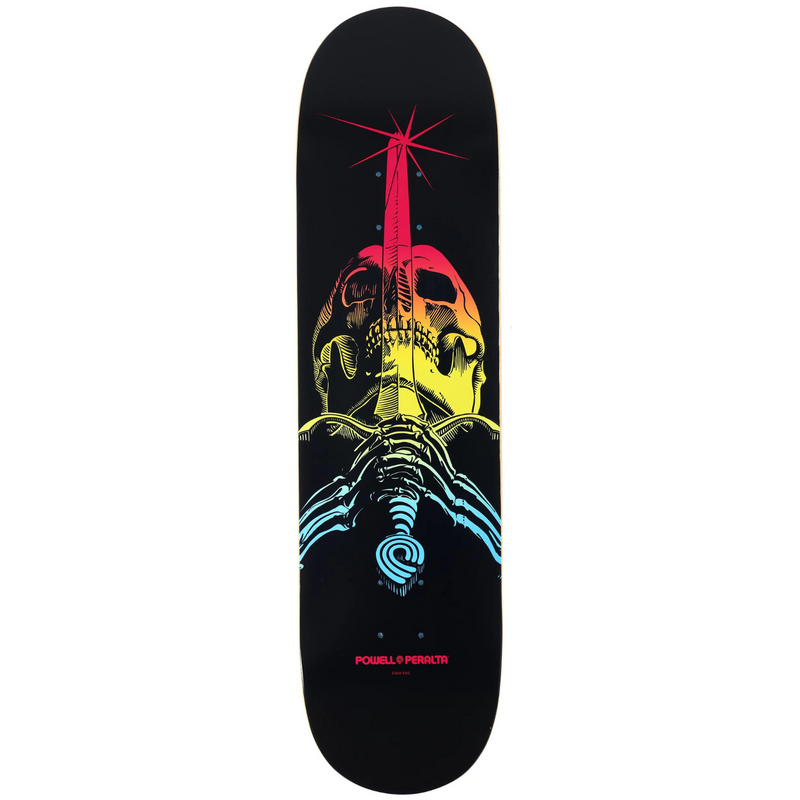 Powell Peralta Skull &amp; Sword Skateboard Deck Colby Fade