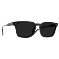 RECYCLED BLACK/DARK SMOKE POLARIZED