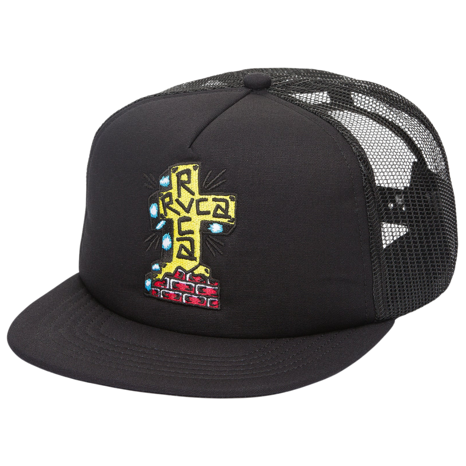 RVCA Barbacross Foamy Trucker Hat