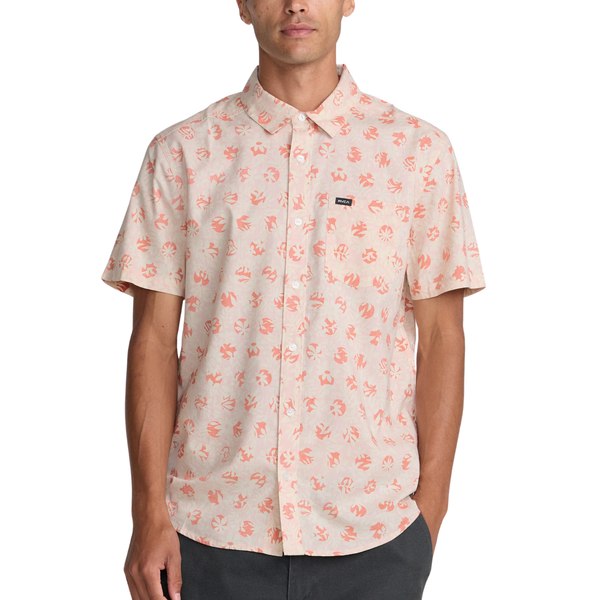 RVCA Botanical SS Button Up Shirt - Men's