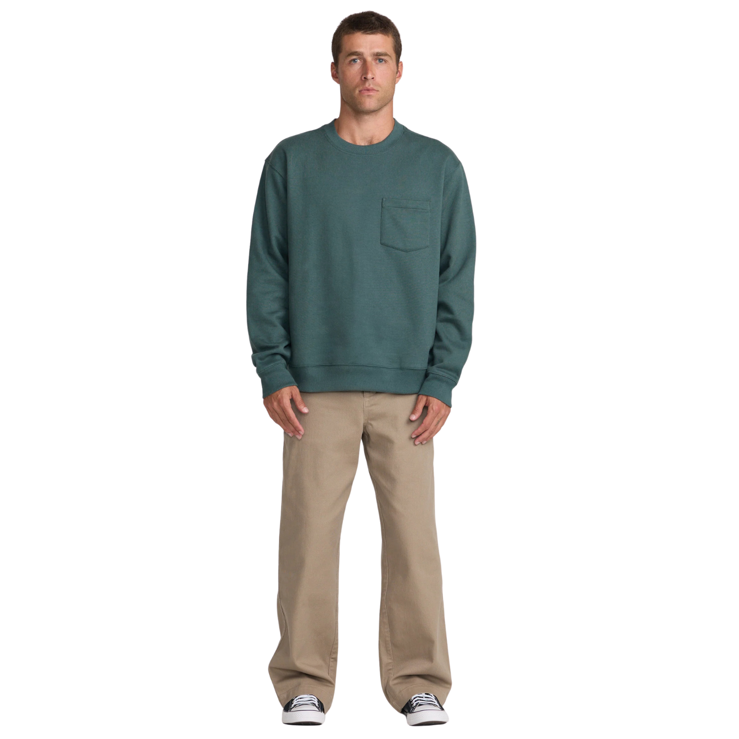 RVCA Dayshift Pocket Crew Sweatshirt - Men's