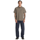 RVCA Dayshift Workwear Stripe SS Button Up Shirt - Men's