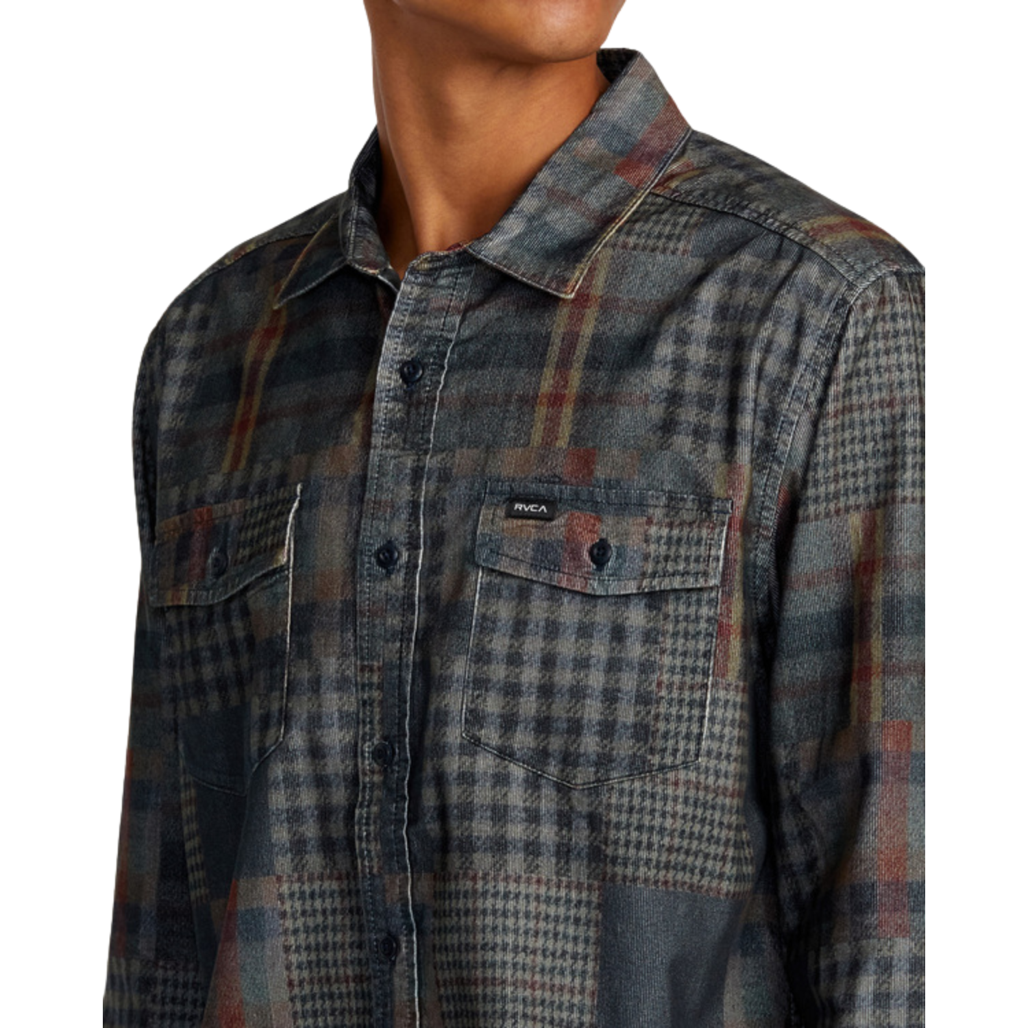 RVCA Freeman Cord Long Sleeve Shirt  - Men's