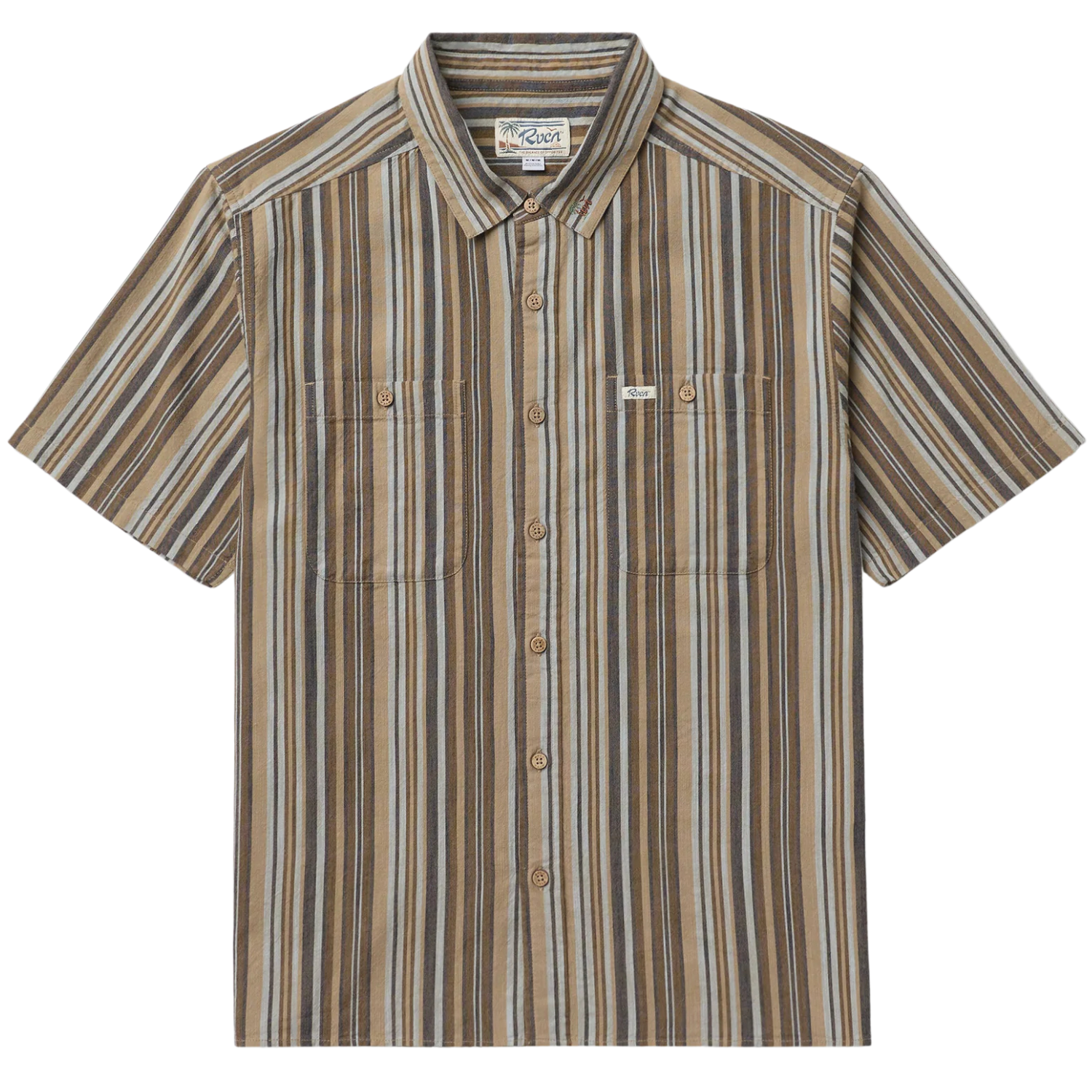 RVCA Talum Short Sleeve Button Up Shirt - Men's