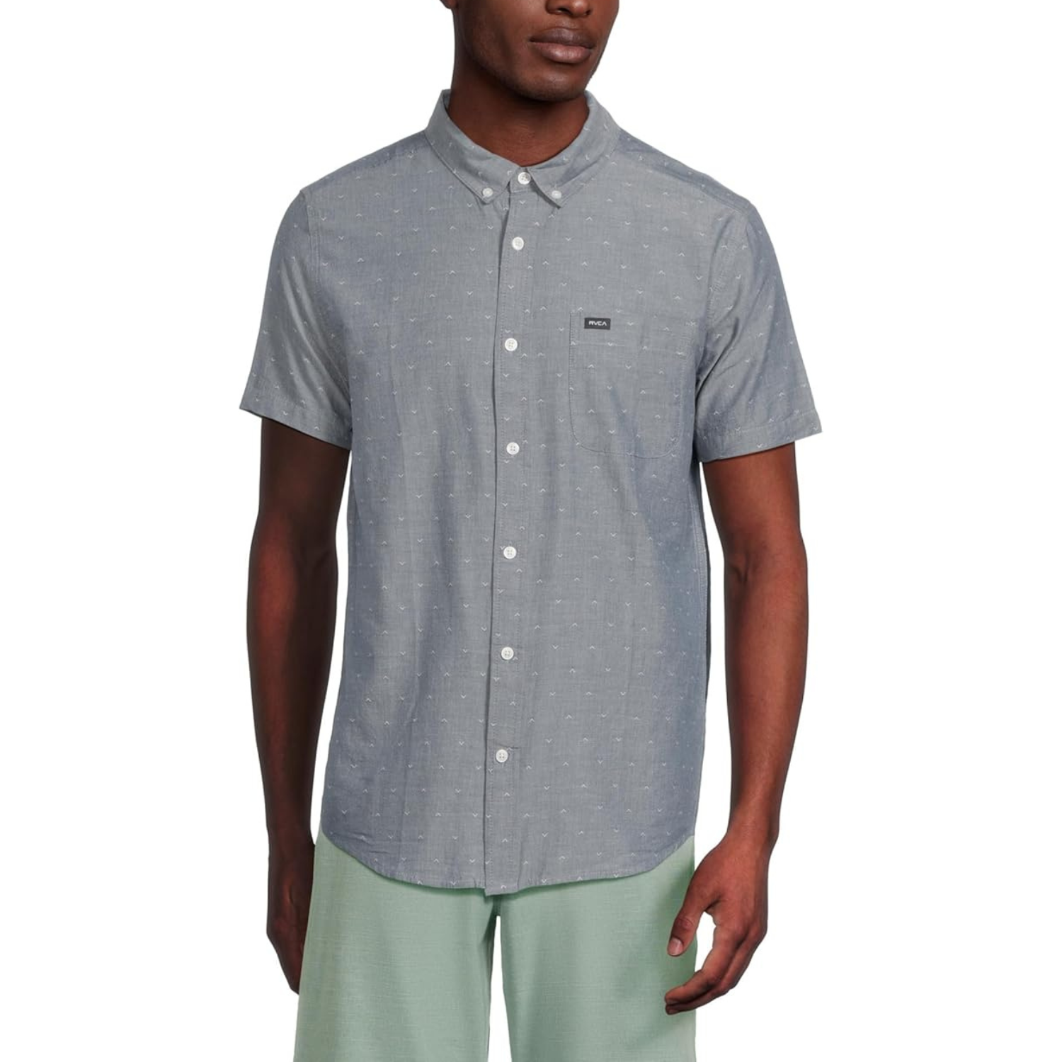 RVCA That'll Do Dobby SS Button Up Shirt - Men's