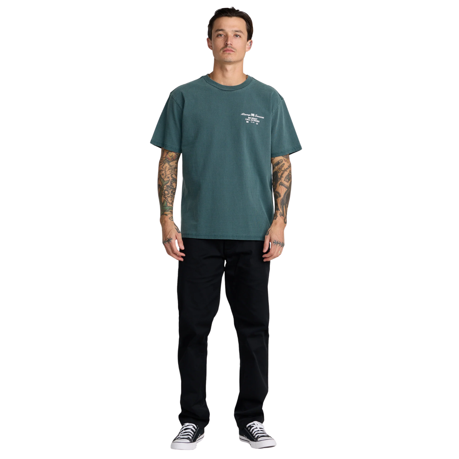 RVCA V8 Short Sleeve Tee - Men's