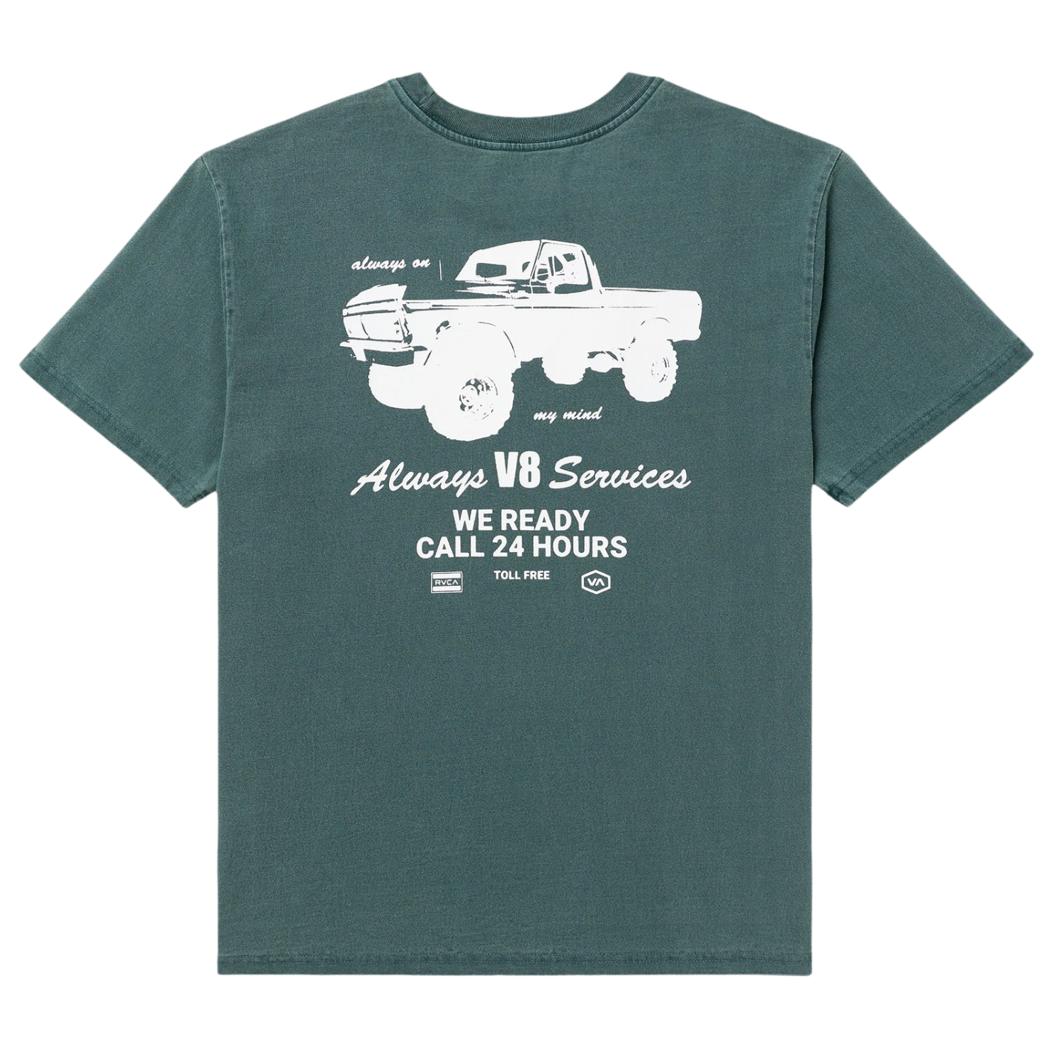 RVCA V8 Short Sleeve Tee - Men's