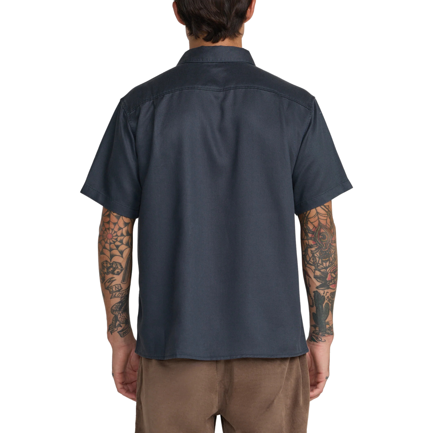 RVCA Vacancy Utility Short Sleeve Button Up Shirt - Men's