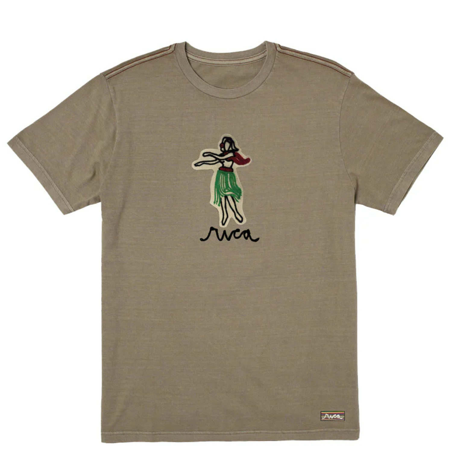 RVCA Oblow Hula Girl Tee - Women's