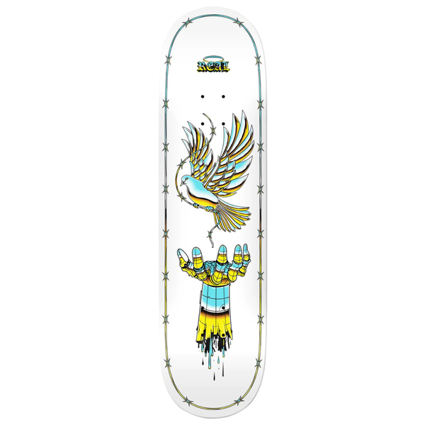Real Synthetic Peace Skateboard Deck