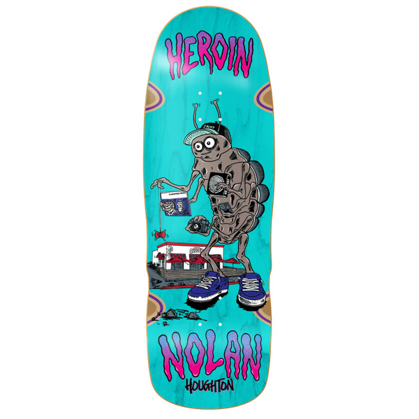 Heroin Nolan Houghton Bug Wheel Wells Shaped Deck