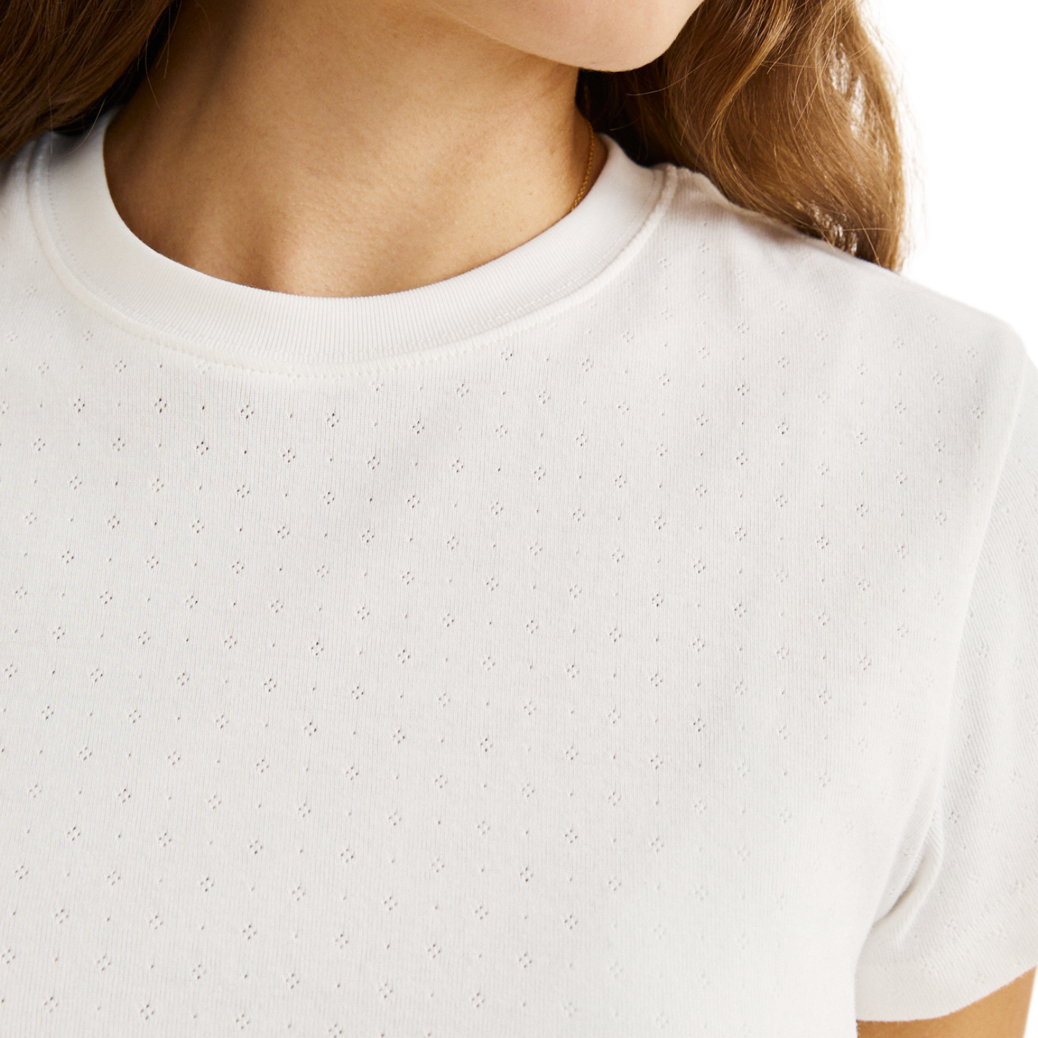Rhythm Bennie Pointelle Tee - Women's