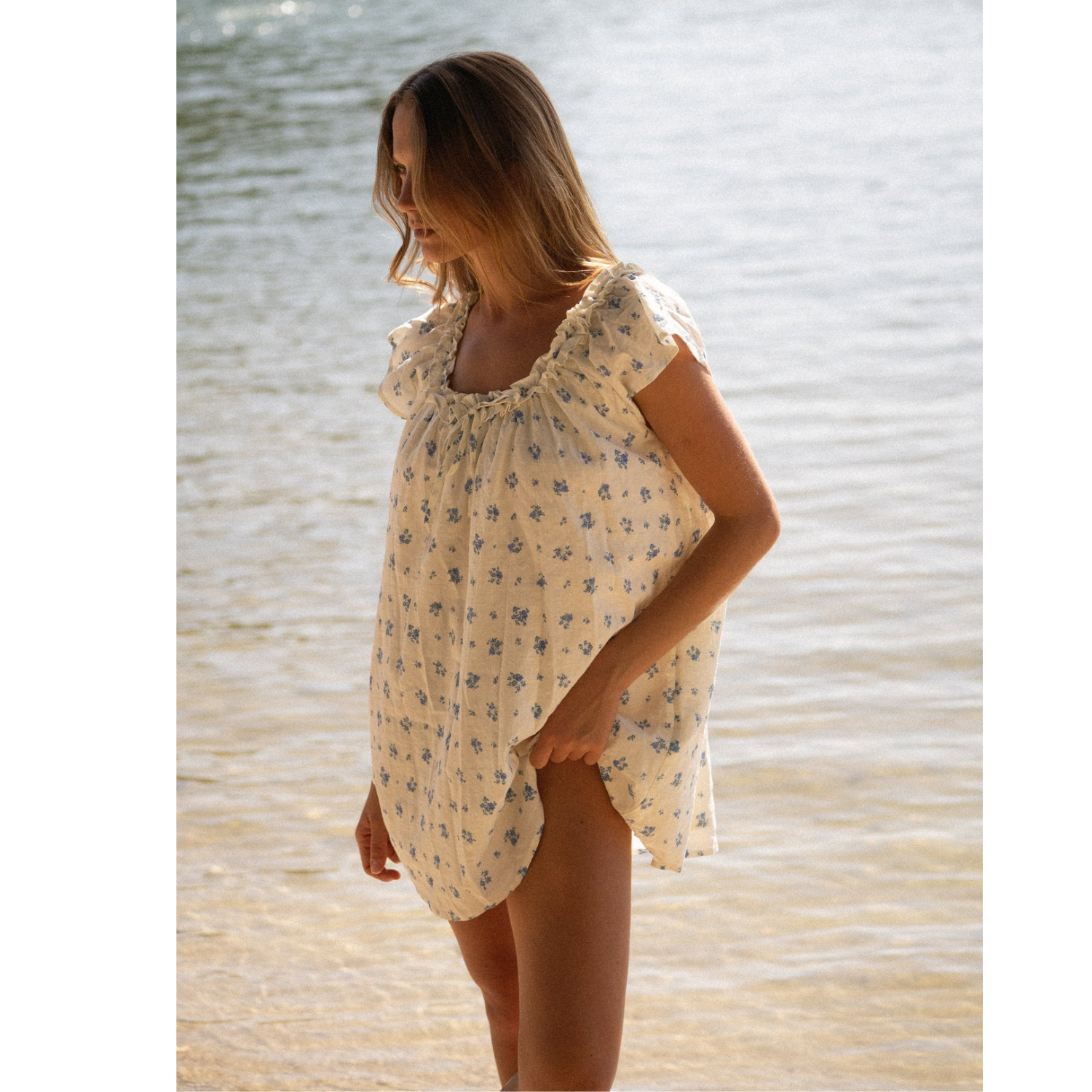 Rhythm Dahlia Frill Dress - Women's