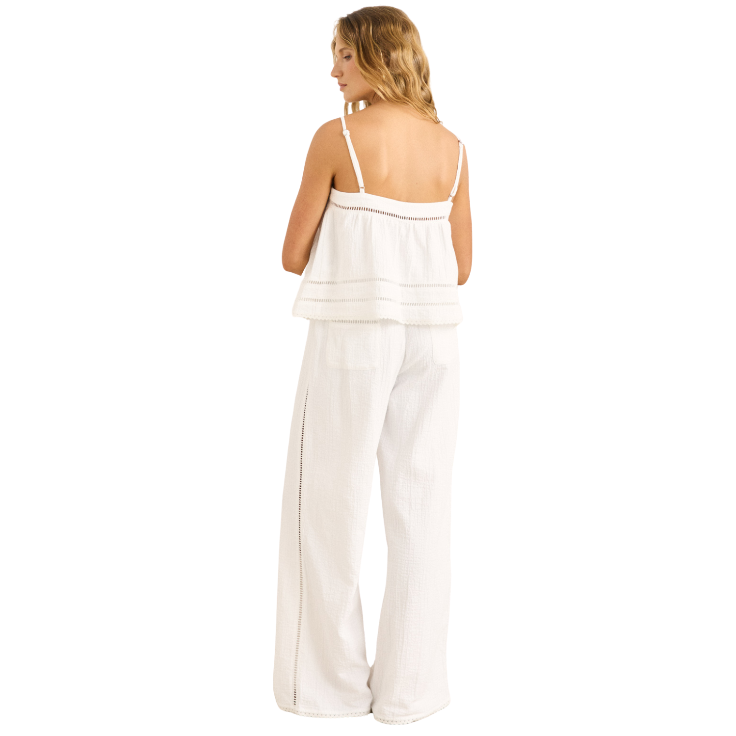 Rhythm Macy Scallop Top - Women's